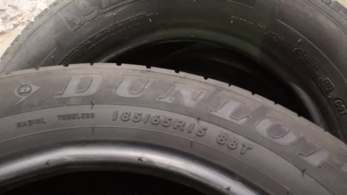 Шины Dunlop SP Sport 01 185/65 R15 88T б/у 5.5